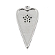 Pendentifs en laiton zircon cubique transparent(KK-K255-07P)-4