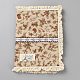 Flower Printed Polyester Scrapbook Fabric Protective Case(DIY-WH20002-99)-1