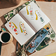1 Set Mushroom & Flower Pattern Acrylic Bookmarks(DIY-GL0004-42B)-2