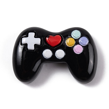 Playing Theme Opaque Resin Decoden Cabochons, Game Controller, 17x25.5x6.5mm