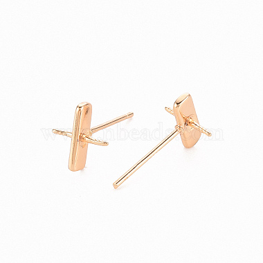 Brass Earring Findings(KK-T062-215G-NF)-2