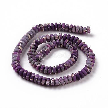 Handmade Polyester Clay Beads Strand(X-CLAY-P001-04A)-3