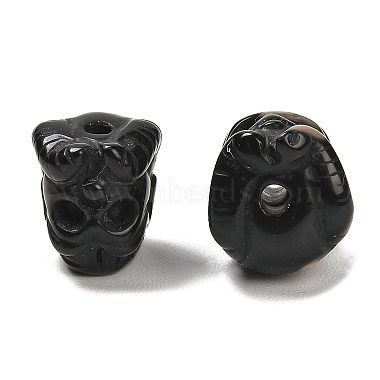 Tibetan Style dZi Beads(TDZI-R002-01C)-3