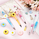 DIY Alloy Enamel Flower & Tassel Charms Beadable Pen Making Kit(DIY-SC0024-41)-4