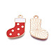 No&euml;l pendentifs &eacute;mail en alliage(X-ENAM-Q442-63B)-3