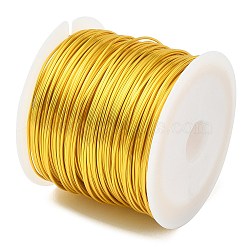 Copper Craft Wire, Round, Golden, 20 Gauge, 0.8mm, about 72.18 Feet(22m)/Roll(CWIR-CJC0001-11B)