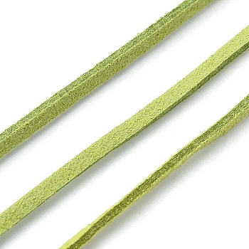 Faux Suede Cord, Olive, 2.7mm, about 1m/strand