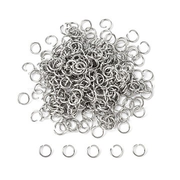 50pc 4mm 26-Gauge Stainless Steel Jump Rings - Bead Box Bargains