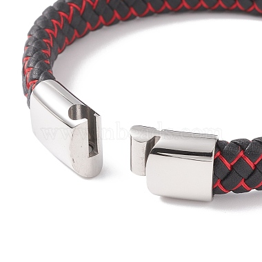 Leather Braided Cord Bracelets(BJEW-E345-07-P)-4