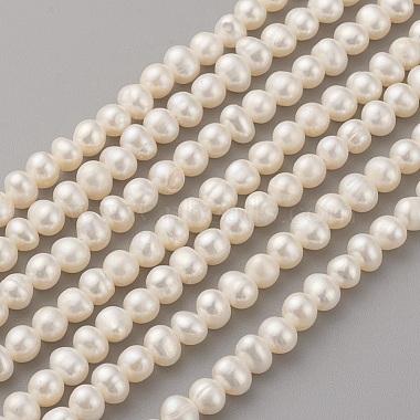 5mm Seashell Potato Pearl Beads