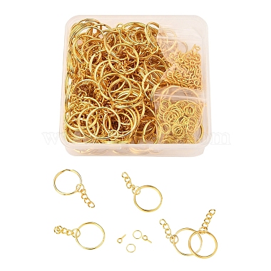 Golden Ring Iron Keychain Clasps