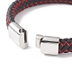 Leather Braided Cord Bracelets(BJEW-E345-07-P)-4