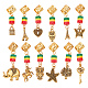 2 Sets 2 Styles Alloy Dreadlocks Beads Set(OHAR-CP0001-11)-1