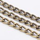 Iron Twisted Chains Curb Chains(CHS007Y-AB)-1