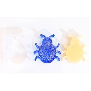 DIY Silicone Candle Molds, for Candle Making, Ladybug, 10.8x10.2x2.7cm(SIL-Z020-07A)