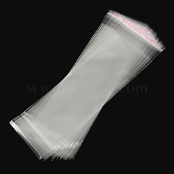 Rectangle OPP Cellophane Bags, Clear, 21.5x5.5cm, Unilateral Thickness: 0.035mm, Inner Measure: 16.5x5.5cm(OPC-R012-194)