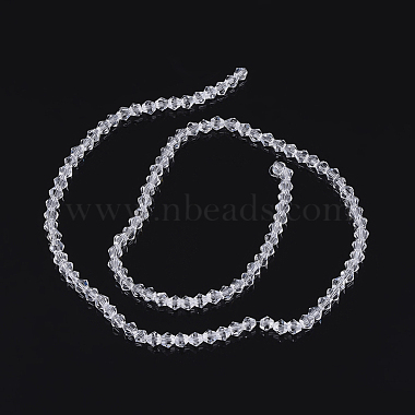 Imitation Austrian Crystal 5301 Bicone Beads(GLAA-S026-07)-2