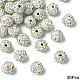 30Pcs Polymer Clay Rhinestone Beads(RB-YW0001-26A)-1