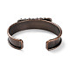 Natural Kyanite Open Cuff Bangles(BJEW-A015-01R)-4