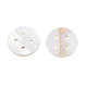 Natural Freshwater Shell Buttons(SHEL-N026-179)-4