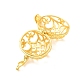 Brass Cage Pendants(KK-CBA8ACD-05G)-2