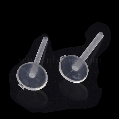 Accessoires de puces d'oreilles en plastique(X-KY-R011-01)-2