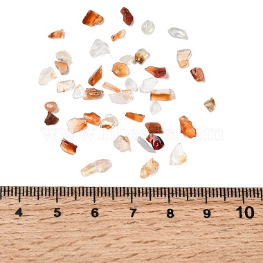 Perles naturelles puce cornaline(X-G-O103-18)-2