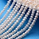 Potato Natural Cultured Freshwater Pearl Beads Strands(PEAR-E007-3.5-4mm)-1