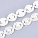 Chapelets guirlande de garniture perles en ABS plastique imitation perle(AJEW-S073-22)-1