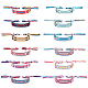 12Pcs 12 Colors Polyester Braided Cord Bracelets Set(BJEW-AN0001-56)-1
