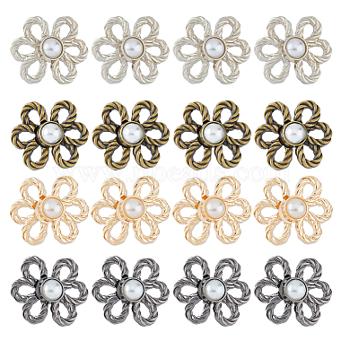 Mixed Color Alloy Snap Lock Clasps