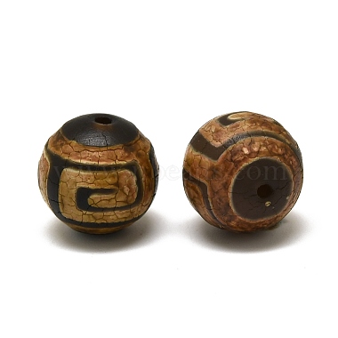 Tibetan Style dZi Beads(G-Z020-03B-06)-2