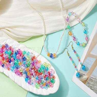 140g UVメッキ透明アクリルビーズ(OACR-SZ0001-54)-8