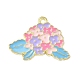 Alloy Enamel Pendants(ENAM-P258-02C-G)-1