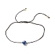 Ensemble de bracelets de cordon de perles rondes en pierre mélangée naturelle et synthétique de style 7pcs 7(BJEW-JB08015)-4