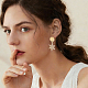 64Pcs 2 Colors 304 Stainless Steel Stud Earring Findings(STAS-BBC0010-45)-6