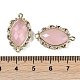 Natural Rose Quartz Faceted Horse Eye Links(G-B126-02G-02)-3