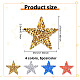 24Pcs 4 Colors Star Hotfix Rhinestone(DIY-FG0003-83)-2
