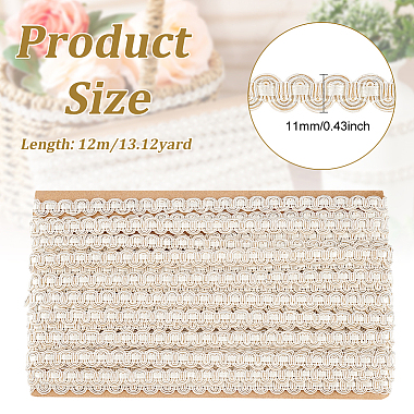Polyester S-shaped Lace Trim(OCOR-WH0068-80C)-2