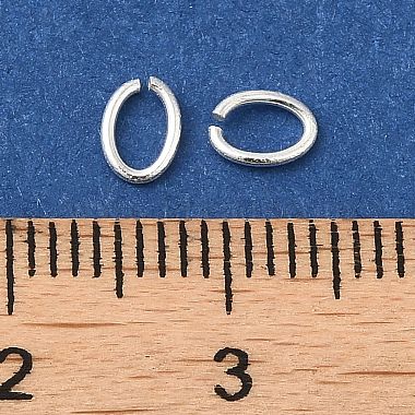 925 Sterling Silver Open Jump Rings(STER-NH0001-36A-S)-4
