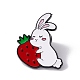 Easter Theme Rabbit Enamel Pin(JEWB-E018-02EB-04)-1