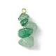 12 pièces 12 styles de pendentifs en pierres précieuses mixtes naturelles et synthétiques(PALLOY-JF02499-01)-3