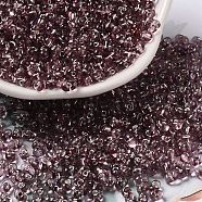 Baking Paint Glass Seed Beads, Peanut, Coconut Brown, 3.5~4x2~2.5x2~2.3mm, Hole: 0.8mm(SEED-K009-03B-03)