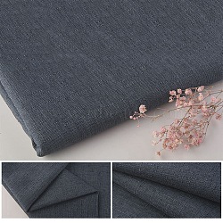 Polyester Imitation Linen Fabric, Sofa Cover, Garment Accessories, Rectangle, Black, 29~30x19~20x0.09cm(DIY-WH0199-16O)