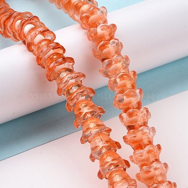 Chapelets de perles en verre transparente  (LAMP-H061-01D-06)-2