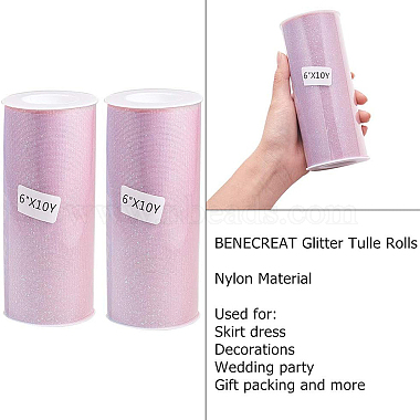 Polyester Deco Mesh Ribbons(OCOR-BC0004-06A)-4