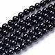 Natural Black Onyx Round Bead Strands(G-T055-4mm-10)-1