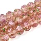 Handmade Luminous Lampwork Beads Strands(LAMP-N037-01C)-1