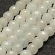 Facette natürlichen weißen Jade Perlen Stränge(G-F448-6mm)-1