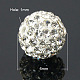 Pave Disco Ball Beads(X-RB-Q195-6mm-001)-1